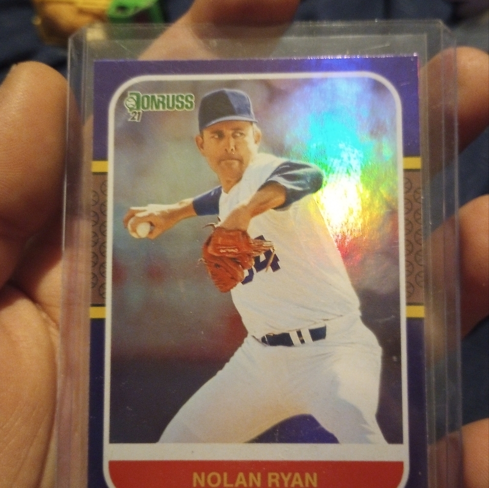 2021 Panini- Donruss Nolan Ryan baseball card